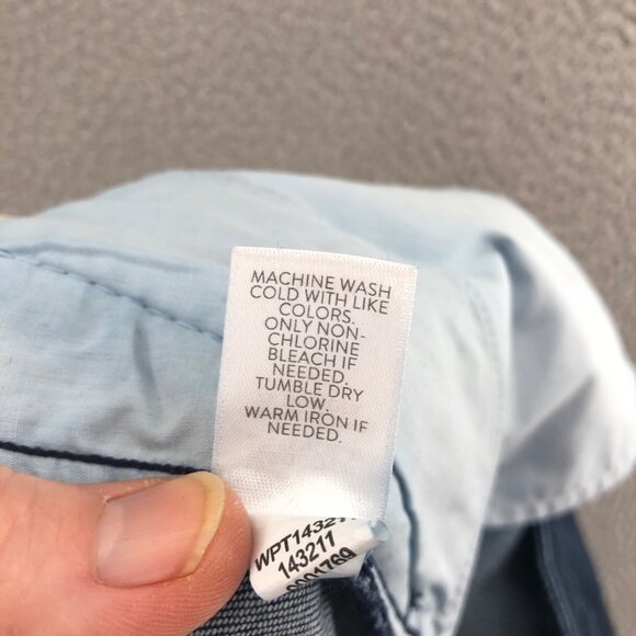 J Jill Jeans Womens 6 Blue Dark Wash Denim Metropolitan Full Leg Straight Casual - Picture 12 of 13